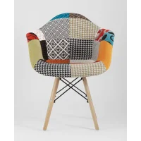 Кресло Eames DSW пэчворк