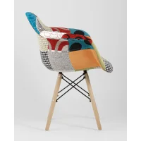 Кресло Eames DSW пэчворк