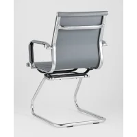 Кресло для посетителей TopChairs Visit серое