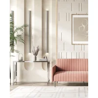 Консоль БРУКЛИН 115*30 серебро