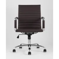 Кресло офисное TopChairs City S коричневое