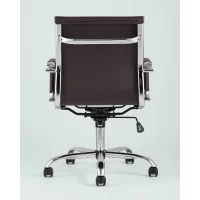 Кресло офисное TopChairs City S коричневое