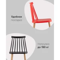 Стул Морган пластиковый белый