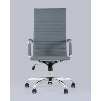 Кресло руководителя TopChairs City серый
