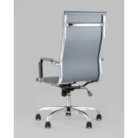 Кресло руководителя TopChairs City серый