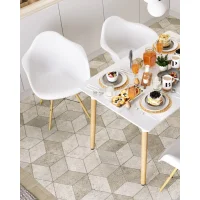 Стул Eames DAW белый