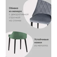 Стул Версаль велюр капучино