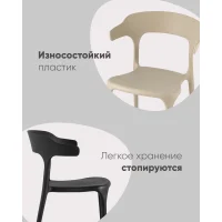Стул Neo пластик черный