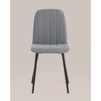 Стул Easy велюр серый