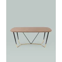 Стол обеденный Даймакс 180*90 темное дерево