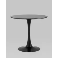 Стол Tulip D80 черный