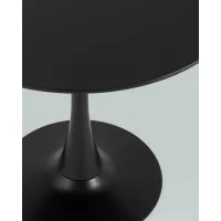 Стол Tulip D80 черный