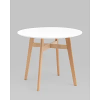 Стол обеденный Target Circle 90*90 белый