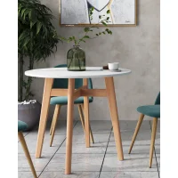 Стол обеденный Target Circle 90*90 белый
