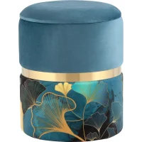 Пуф Кэрри с ящиком велюр Gingko