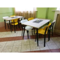 Стул Sheffilton SHT-S85 черно-желтый