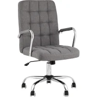 Кресло офисное TopChairs Comfo серый