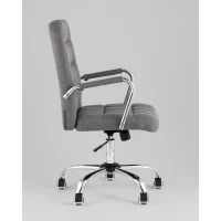 Кресло офисное TopChairs Comfo серый