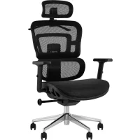 Кресло офисное TopChairs Techno Professional черный
