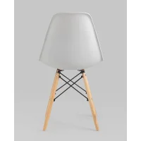 Стул Eames Style DSW светло-серый (разборный каркас)