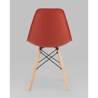 Стул Eames Style DSW терракотовый x4 (разборный каркас)