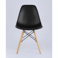 Стул Eames Style DSW черный (разборный каркас)