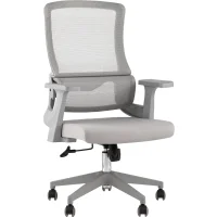 Кресло офисное TopChairs Argo серый