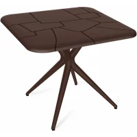 Пластиковый стол Sheffilton SHT-TU30/TT30 83/83 коричневый