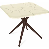 Пластиковый стол Sheffilton SHT-TU30/TT30 83/83 бежевый/коричневый