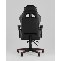 Кресло спортивное TopChairs Commander черно-красный