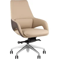 Кресло офисное TopChairs Reign бежевый