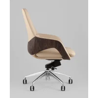 Кресло офисное TopChairs Reign бежевый