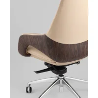 Кресло офисное TopChairs Reign бежевый