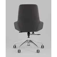 Кресло офисное TopChairs Soulo светло-серый, серый