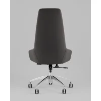 Кресло руководителя TopChairs Soulo светло-серый, серый