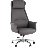 Кресло руководителя TopChairs Viking NEW серое