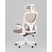 Кресло офисное TopChairs Airone бежевый ткань