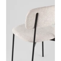Стул Chao светло-серый черные ножки