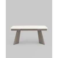 Стол обеденный Eliora 160-240*90 см серая керамика