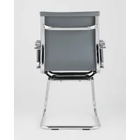 Кресло для посетителей TopChairs Visit серое 2 шт.