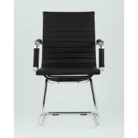 Кресло для посетителей TopChairs Visit черное 2 шт.