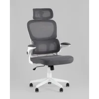 Кресло офисное TopChairs Airone Expert серый