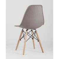 Стул Eames Style DSW темно-серый (разборный каркас)