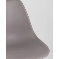 Стул Eames Style DSW темно-серый (разборный каркас)