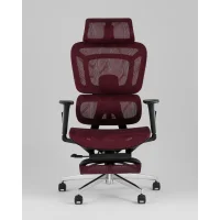 Кресло офисное TopChairs Nimbus бордовый