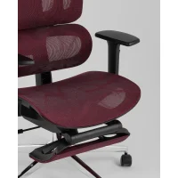Кресло офисное TopChairs Nimbus бордовый