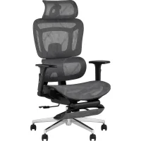 Кресло офисное TopChairs Nimbus серый