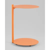 Журнальный столик Siara металл оранжевый