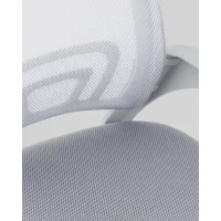 Кресло офисное TopChairs Simple SN серый пластик белый