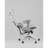 Кресло офисное TopChairs Structo серая сетка